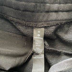 Men’s black lululemon kung fu pants. Size medium